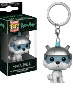 Funko Rick And Morty - Snowball Pocket Pop! Keychain