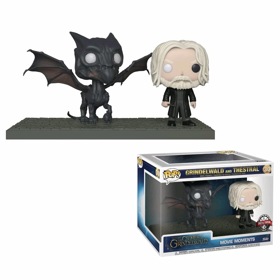 Funko POP! Vinyls Fantastic Beasts 2: Crimes Of Grindelwald - Grindelwald & Thestral Movie Moment Pop! Vinyl [RS 1 Funko POP! Vinyls Fantastic Beasts 2: Crimes Of Grindelwald - Grindelwald & Thestral Movie Moment Pop! Vinyl [RS