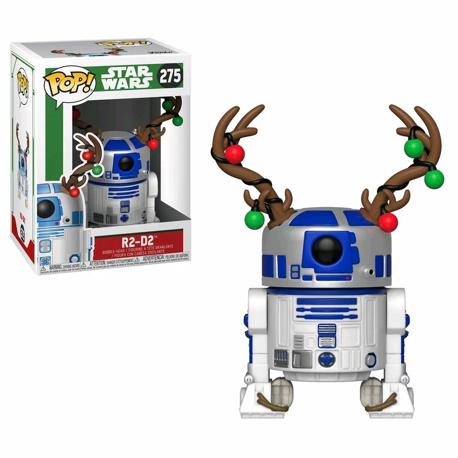 Funko Star Wars - R2-D2 With Antlers Pop! Vinyl #275 POP! Vinyls 1 Funko Star Wars - R2-D2 With Antlers Pop! Vinyl #275 POP! Vinyls