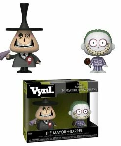 Funko The Nightmare Before Christmas - Mayor & Barrel Vynl.