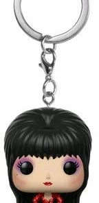 Funko Elvira: Mistress Of The Dark - Elvira (Red Dress) US Exclusive Pocket Pop! Keychain