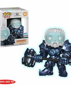 Funko Overwatch - Coldhardt Reinhardt Glow In The Dark 6" Pop! Vinyl 2018 New York Fall Convention Exclusive