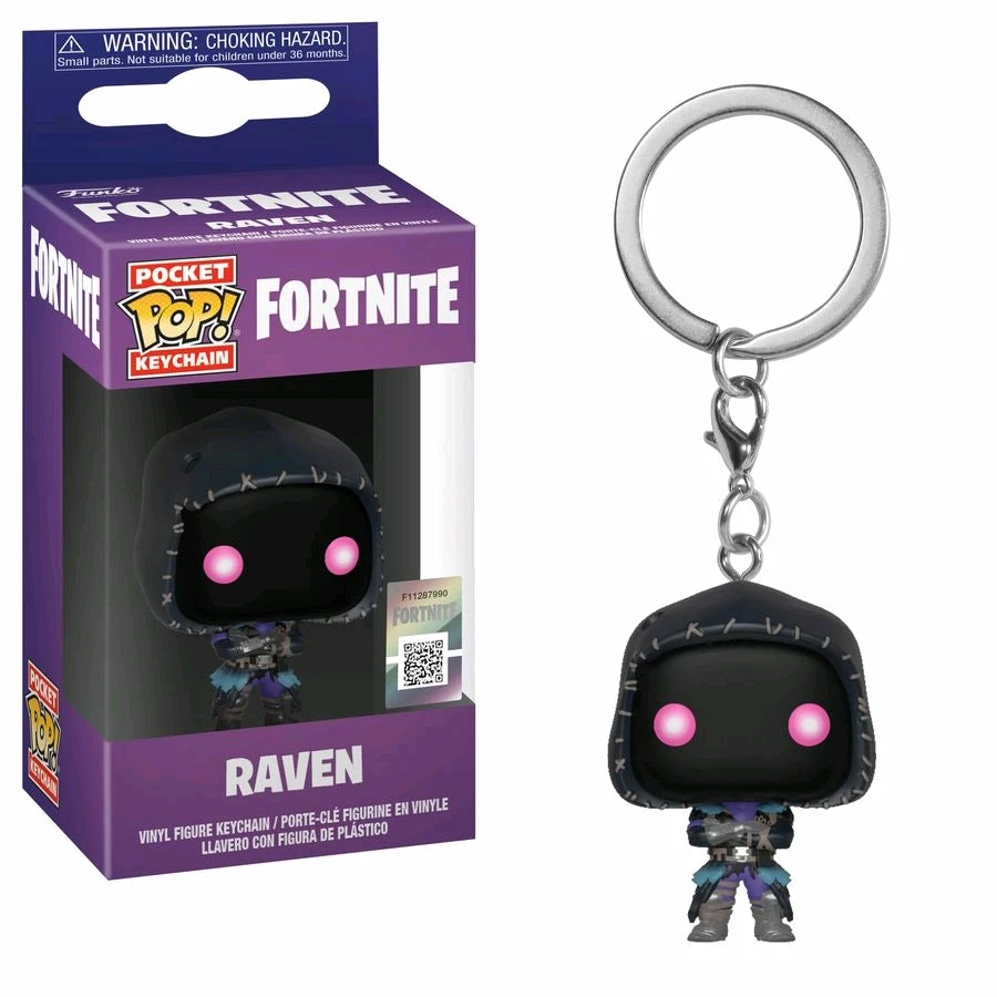 Funko Fortnite - Raven Pocket Pop! Keychain 1 Funko Fortnite - Raven Pocket Pop! Keychain