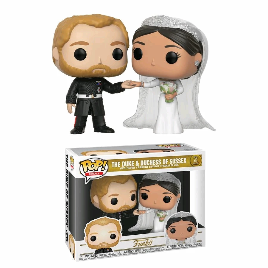 Funko POP! Vinyls Royal Family - Duke & Duchess Of Sussex Pop! Vinyl 2-pack 1 Funko POP! Vinyls Royal Family - Duke & Duchess Of Sussex Pop! Vinyl 2-pack