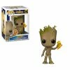 Funko POP! Vinyls Avengers 3: Infinity War - Groot With Stormbreaker Pop! Vinyl