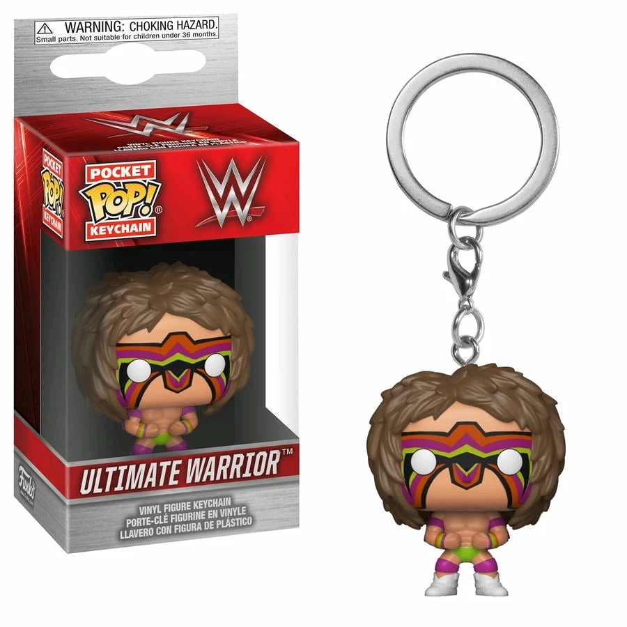 Funko WWE - Ultimate Warrior Pocket Pop! Keychain 1 Funko WWE - Ultimate Warrior Pocket Pop! Keychain