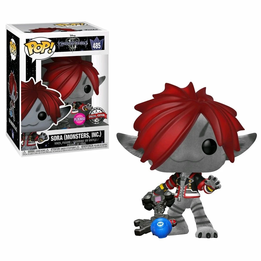 Funko POP! Vinyls Kingdom Hearts III - Sora (Monsters Inc) Flocked US Exclusive Pop! Vinyl 1 Funko POP! Vinyls Kingdom Hearts III - Sora (Monsters Inc) Flocked US Exclusive Pop! Vinyl