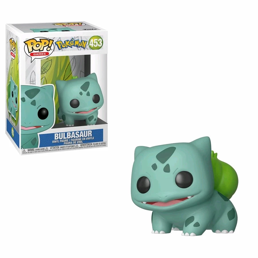Funko Pokemon - Bulbasaur Pop! Vinyl POP! Vinyls 1 Funko Pokemon - Bulbasaur Pop! Vinyl POP! Vinyls