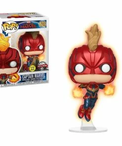 Funko Captain Marvel (2019) - Captain Marvel Masked Flight Glow US Exclusive Pop! Vinyl