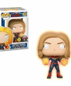 Funko Captain Marvel (2019) - Captain Marvel Glow Hands US Exclusive Pop! Vinyl POP! Vinyls