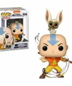 Funko POP! Vinyls Avatar The Last Airbender - Aang With Momo Pop! Vinyl