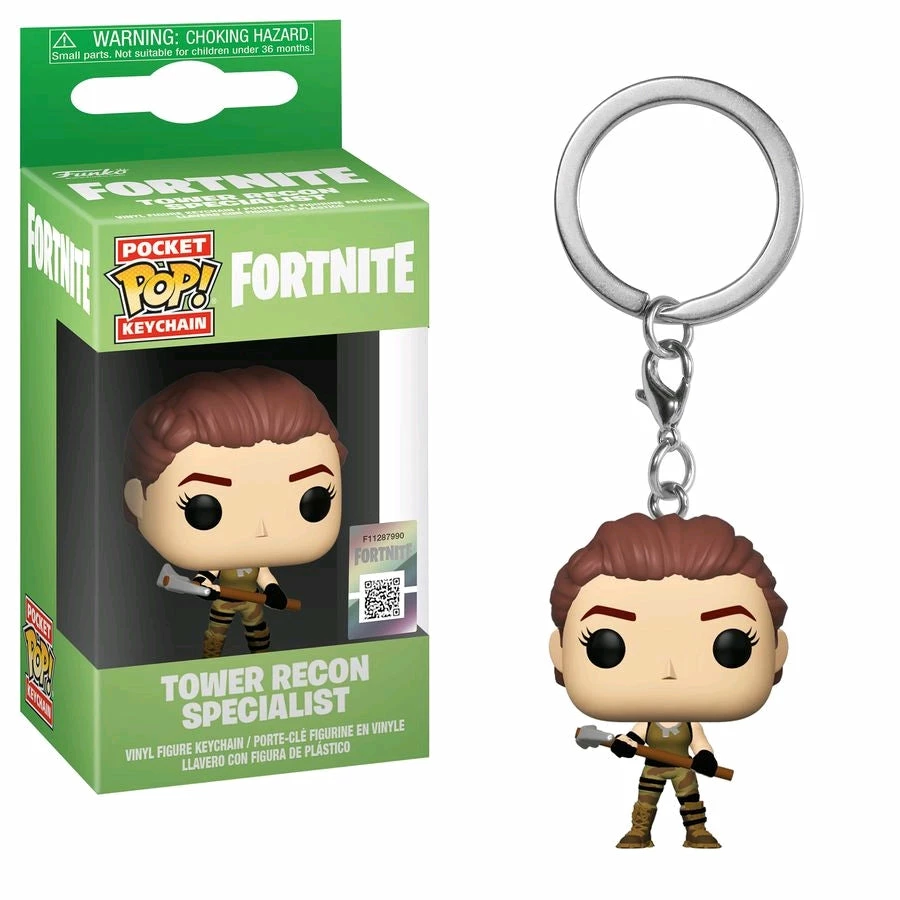 Funko POP! Vinyls Fortnite - Tower Recon Specialist Pocket Pop! Keychain 1 Funko POP! Vinyls Fortnite - Tower Recon Specialist Pocket Pop! Keychain
