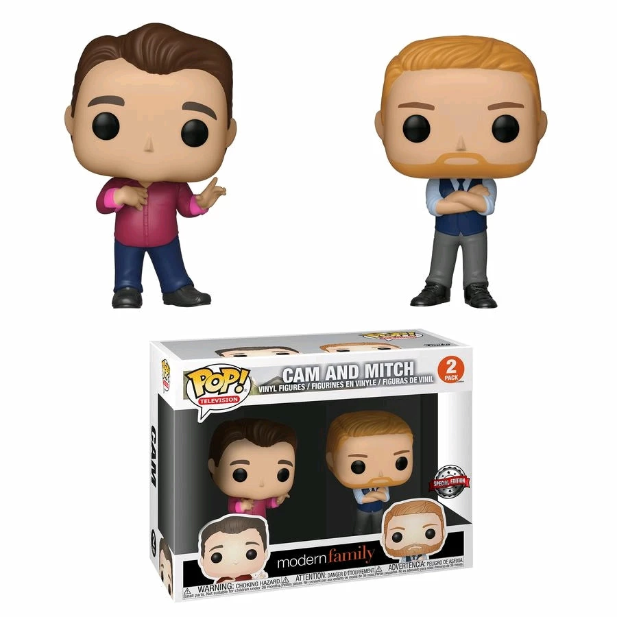 Funko POP! Vinyls Modern Family - Cam & Mitch US Exclusive Pop! Vinyl 2-pack 1 Funko POP! Vinyls Modern Family - Cam & Mitch US Exclusive Pop! Vinyl 2-pack