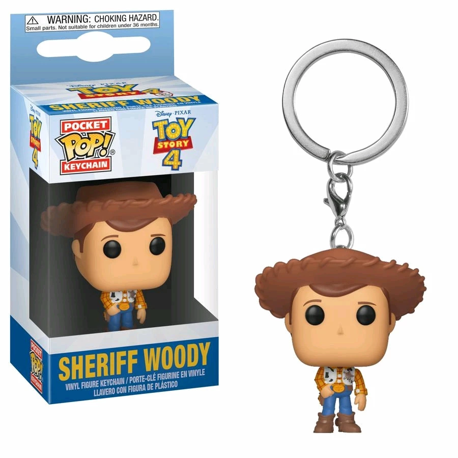 Funko Toy Story 4 - Woody Pocket Pop! Keychain 1 Funko Toy Story 4 - Woody Pocket Pop! Keychain