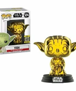 Funko POP! Vinyls Star Wars - Yoda Gold Chrome SW19 US Exclusive Pop! Vinyl