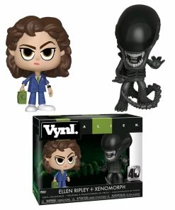 Funko Alien - Xenomorph & Ripley 40th Anniversary Vynl.