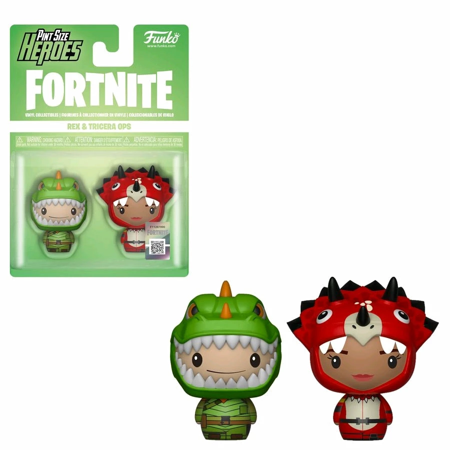 Funko Fortnite - Rex & Tricera Ops Pint Size Hero 2-pack 1 Funko Fortnite - Rex & Tricera Ops Pint Size Hero 2-pack