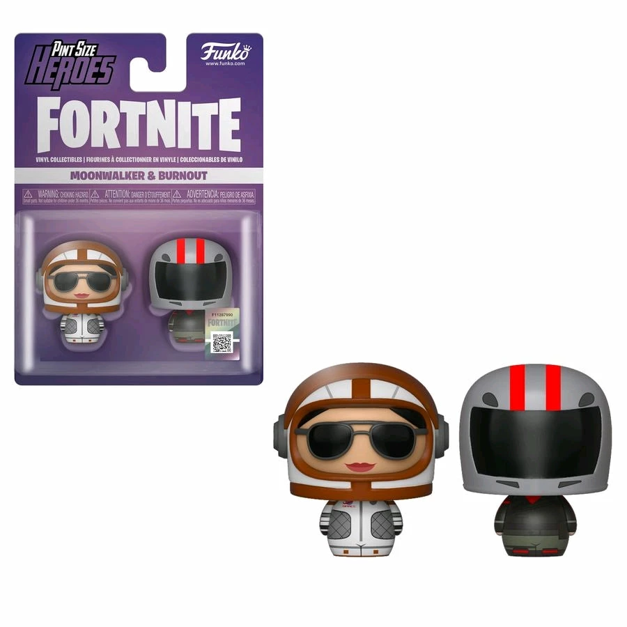 Funko Collections Fortnite - Moonwalker & Burnout Pint Size Hero 2-pack 1 Funko Collections Fortnite - Moonwalker & Burnout Pint Size Hero 2-pack
