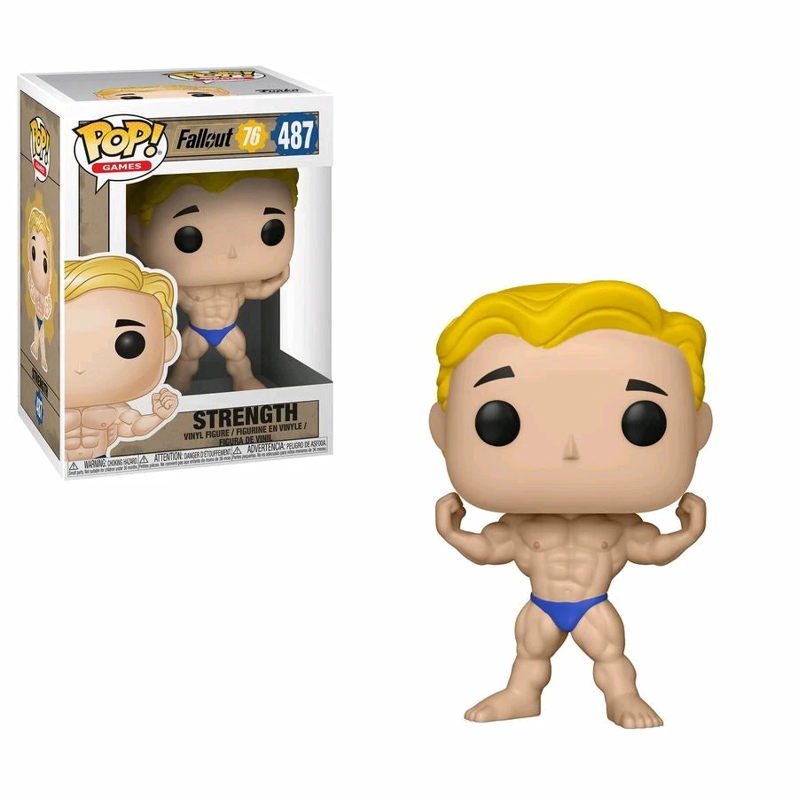Funko POP! Vinyls Fallout 76 - Strength (Vault Boy) Pop! Vinyl 1 Funko POP! Vinyls Fallout 76 - Strength (Vault Boy) Pop! Vinyl