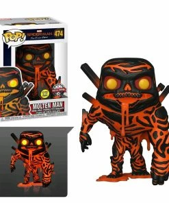 Funko Spider-Man: Far From Home - Molten Man Glow US Exclusive Pop! Vinyl POP! Vinyls