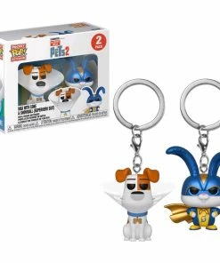 Funko Secret Life Of Pets 2 - Max & Snowball US Exclusive Pocket Pop! Keychain 2-pack