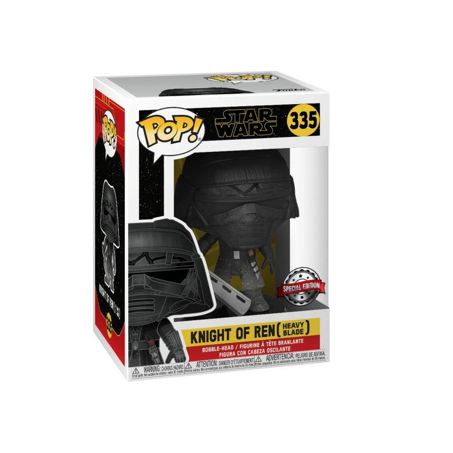 Funko Star Wars - Knight Of Ren Heavy Blade Episode IX Rise Of Skywalker US Exclusive Pop! Vinyl 2 Funko Star Wars - Knight Of Ren Heavy Blade Episode IX Rise Of Skywalker US Exclusive Pop! Vinyl