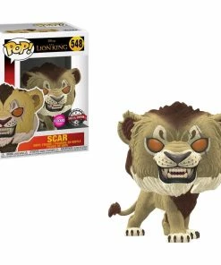 Funko POP! Vinyls Lion King (2019) - Scar Flocked US Exclusive Pop! Vinyl