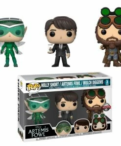 Funko Artemis Fowl - Artemis Fowl, Mulch Diggems & Holly Short US Exclusive Pop! Vinyl 3-pack
