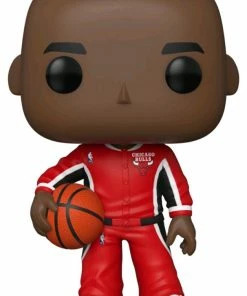 Funko NBA: Bulls - Michael Jordan Red Warm-Ups US Exclusive Pop! Vinyl
