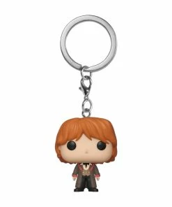 Funko Harry Potter - Ron Weasley Yule Pocket Pop! Keychain