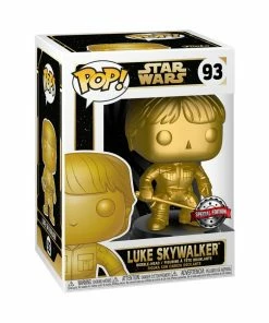 Funko POP! Vinyls Star Wars - Luke Skywalker Gold Metallic US Exclusive Pop! Vinyl