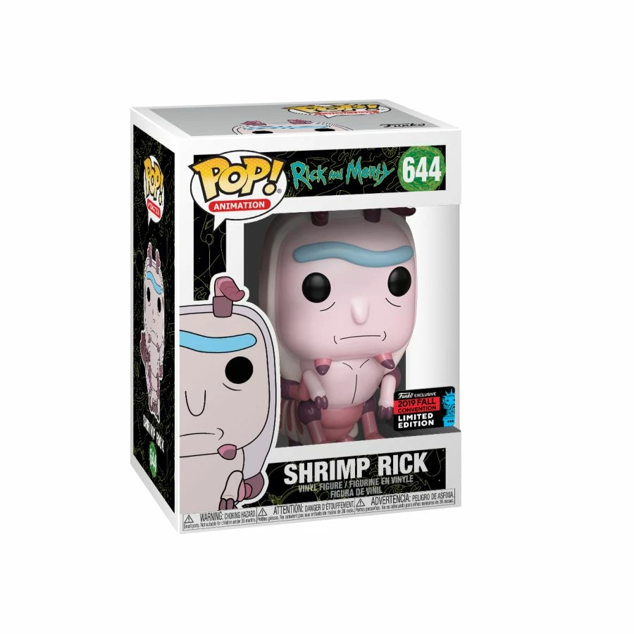Funko Rick And Morty - Shrimp Rick NYCC 2019 Exclusive Pop! Vinyl #644 POP! Vinyls 2 Funko Rick And Morty - Shrimp Rick NYCC 2019 Exclusive Pop! Vinyl #644 POP! Vinyls