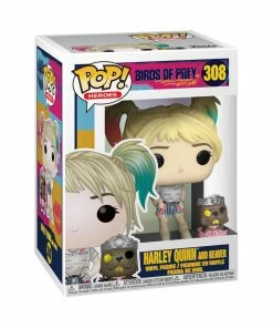 Funko POP! Vinyls Birds Of Prey - Harley Quinn With Beaver Pop! Vinyl #308