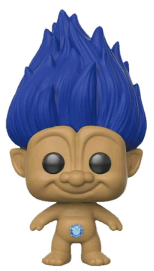 Funko POP! Vinyls Trolls - Blue Troll With Hair US Exclusive Pop! Vinyl 1 Funko POP! Vinyls Trolls - Blue Troll With Hair US Exclusive Pop! Vinyl