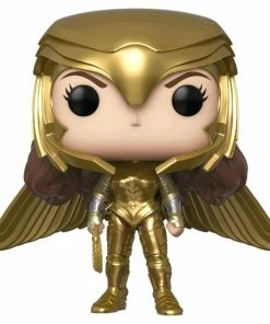 Funko Wonder Woman 2: WW84 - Wonder Woman Gold Wide Wing Pose US Exclusive Pop! Vinyl