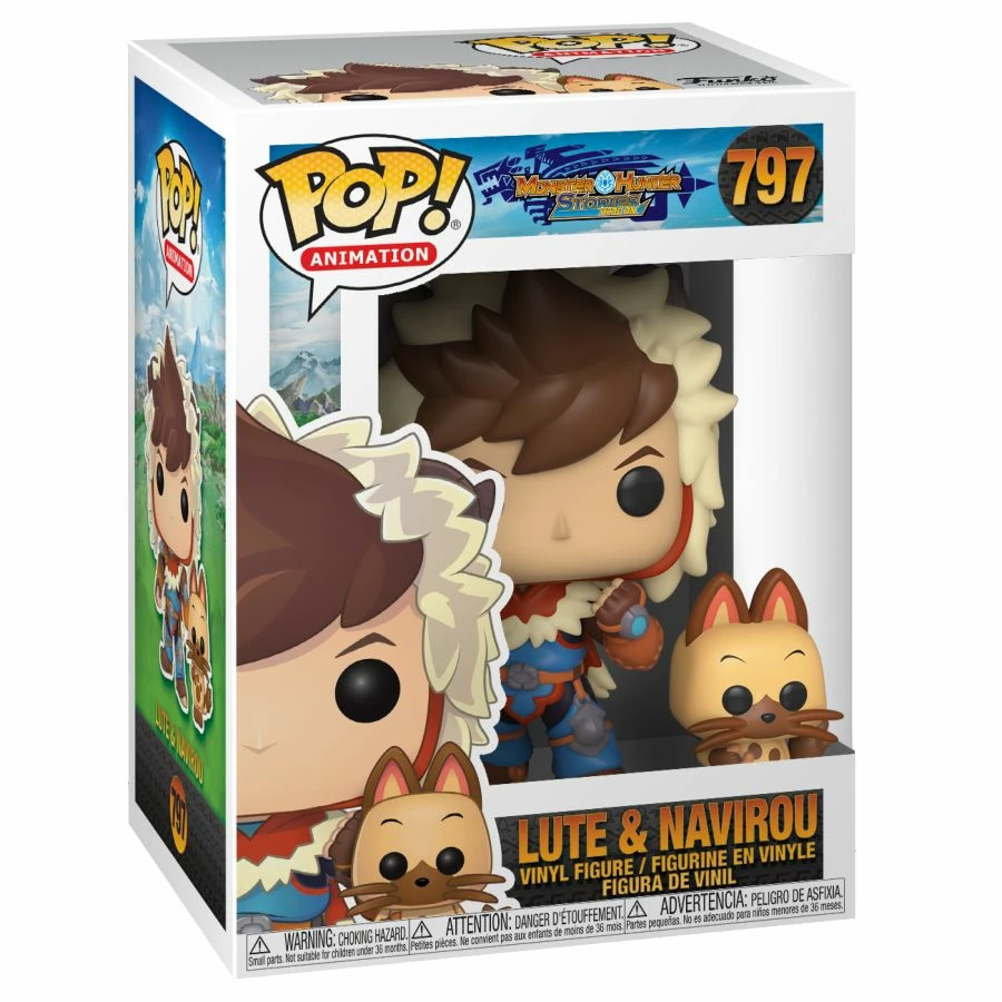 Funko POP! Vinyls Monster Hunter Stories - Lute With Navirou Pop! Vinyl 3 Funko POP! Vinyls Monster Hunter Stories - Lute With Navirou Pop! Vinyl