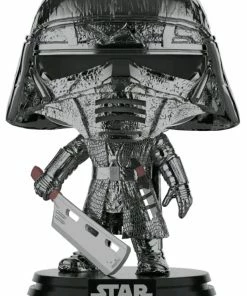 Funko Star Wars - Knight Of Ren Blade Episode IX Rise Of Skywalker Hematite Chrome Pop! Vinyl
