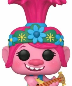 Funko Trolls World Tour - Poppy With Guitar US Exclusive Pop! Vinyl POP! Vinyls