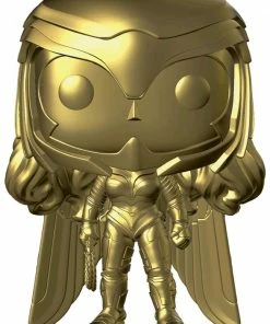 Funko Wonder Woman 2: WW84 - Wonder Woman Power Pose Gold Chrome US Exclusive Pop! Vinyl