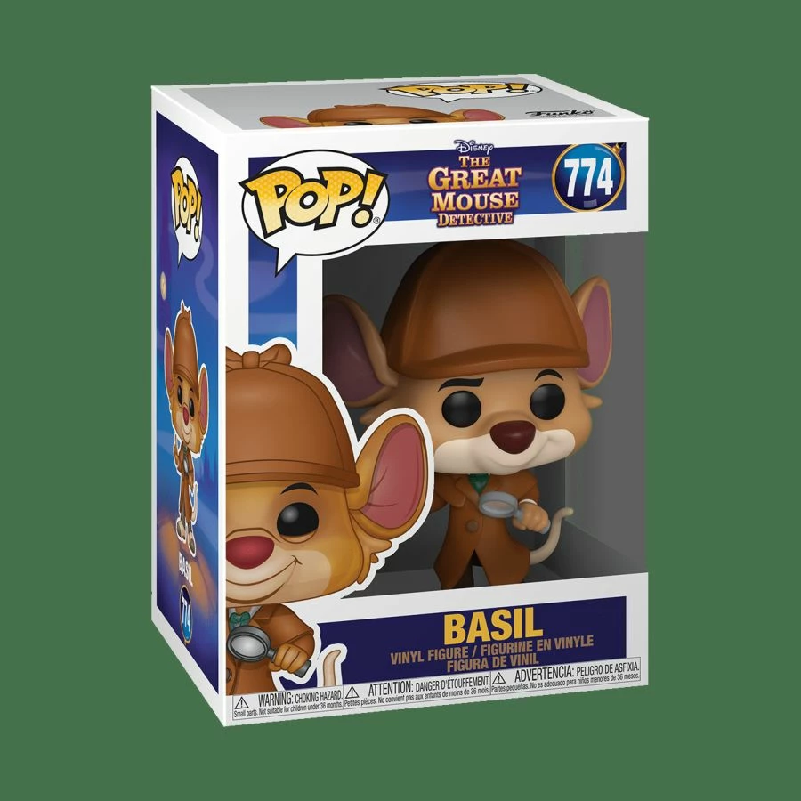 Funko POP! Vinyls The Great Mouse Detective - Basil Pop! Vinyl 2 Funko POP! Vinyls The Great Mouse Detective - Basil Pop! Vinyl