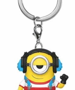 Funko Minions 2: Rise Of Gru - Stuart Skater Pocket Pop! Keychain POP! Vinyls