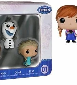 Funko Frozen - Elsa, Anna & Olaf Pocket Pop! 3-Pack Tin POP! Vinyls