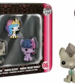 Funko POP! Vinyls My Little Pony - Whooves, Celestia & Twilight Pocket Pop! 3-Pack Tin