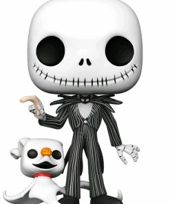 Funko The Nightmare Before Christmas - Jack With Zero 10" Pop! Vinyl