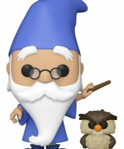 Funko Collections The Sword In The Stone - Merlin With Archimedes Pop! Vinyl