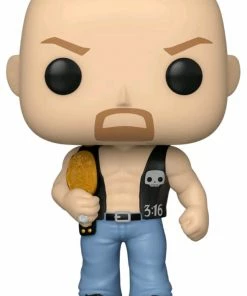 Funko WWE - Stone Cold Steve Austin With Belt Pop! Vinyl