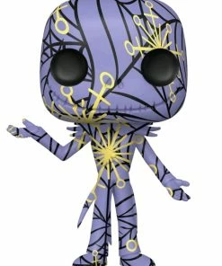 Funko The Nightmare Before Christmas - Jack (Artist) Purple & Yellow Pop! Vinyl With Protector