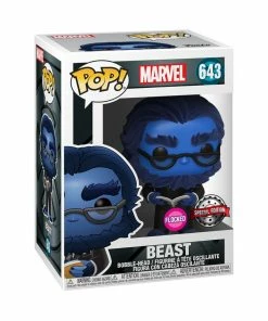 Funko X-Men 3: The Last Stand - Beast Flocked US Exclusive Pop! Vinyl