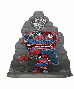 Funko Captain America - Graffiti Deco US Exclusive Pop! Deluxe POP! Vinyls