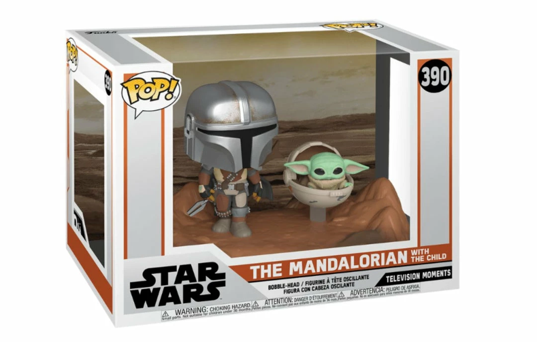 Funko Star Wars: The Mandalorian - Mandalorian & Child Movie Moment Pop! Vinyl POP! Vinyls 3 Funko Star Wars: The Mandalorian - Mandalorian & Child Movie Moment Pop! Vinyl POP! Vinyls
